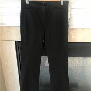 Theory Womens Pants Trousers Flare Brown NWT Sz 2